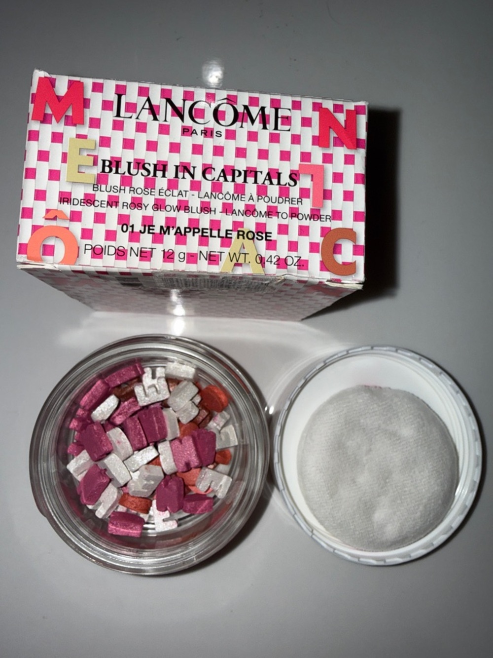 Lancôme RARE LIMITED EDITION blush in capitals rosy glow blush powder NEW